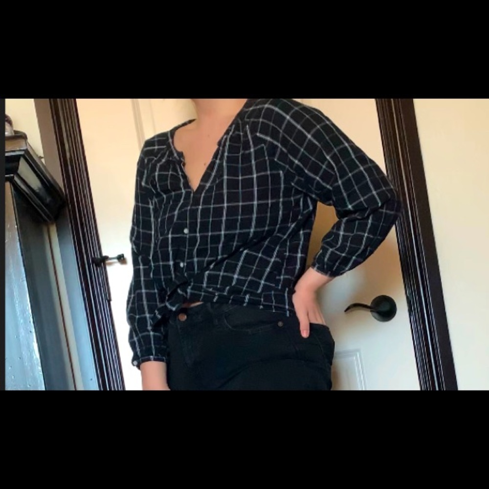 💝Old Navy tie up top!